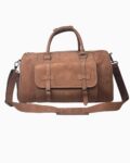 The Tawny Suede Weekender Toffee Brown