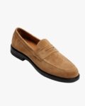 Genuine Suede Leather Loafer Tan Color - Image 2