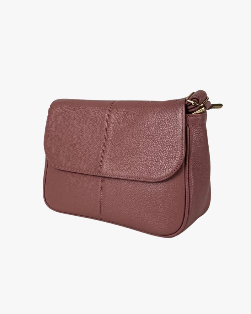 Crossbody Flap Dusty Rose (1) Crossbody Flap Dusty Rose - Image 1