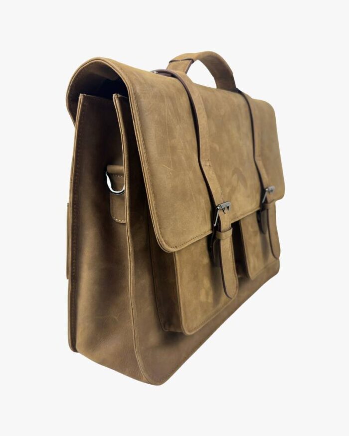 Executive Bag Satchels Tan - Image 2