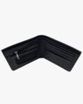 Bifold Wallet with Coin Zip Black - Image 3