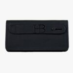 HB Continental Clutch Wallet Black