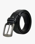 Ring Punch Belt Contrast Stitching