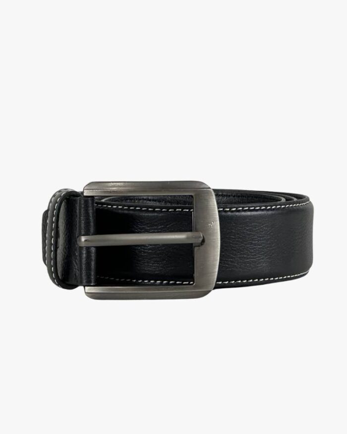Ring Punch Belt Contrast Stitching - Image 2