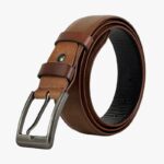 Two-Tone Cognac Heritage Belt