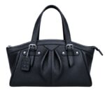 Bond Pleated Leather Tote