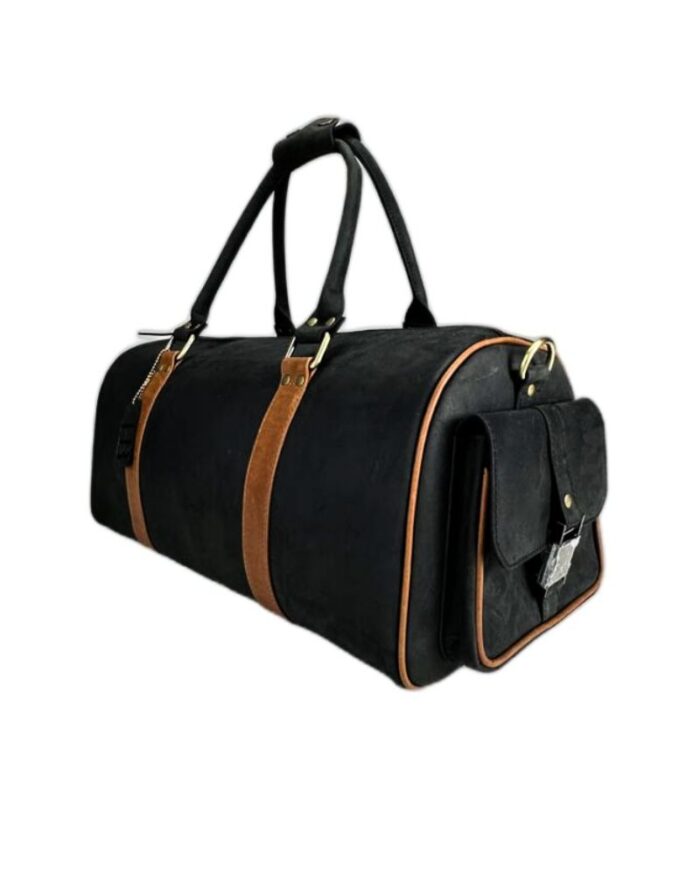Classic Leather Weekender Bag - Image 2
