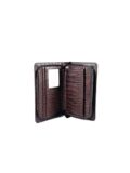 Elegant Leather Zip Clutch - Image 2