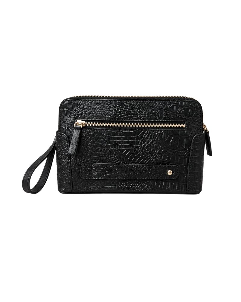 Premium Quilted Leather Pouch (1) Premium Quilted Leather Pouch - Image 1
